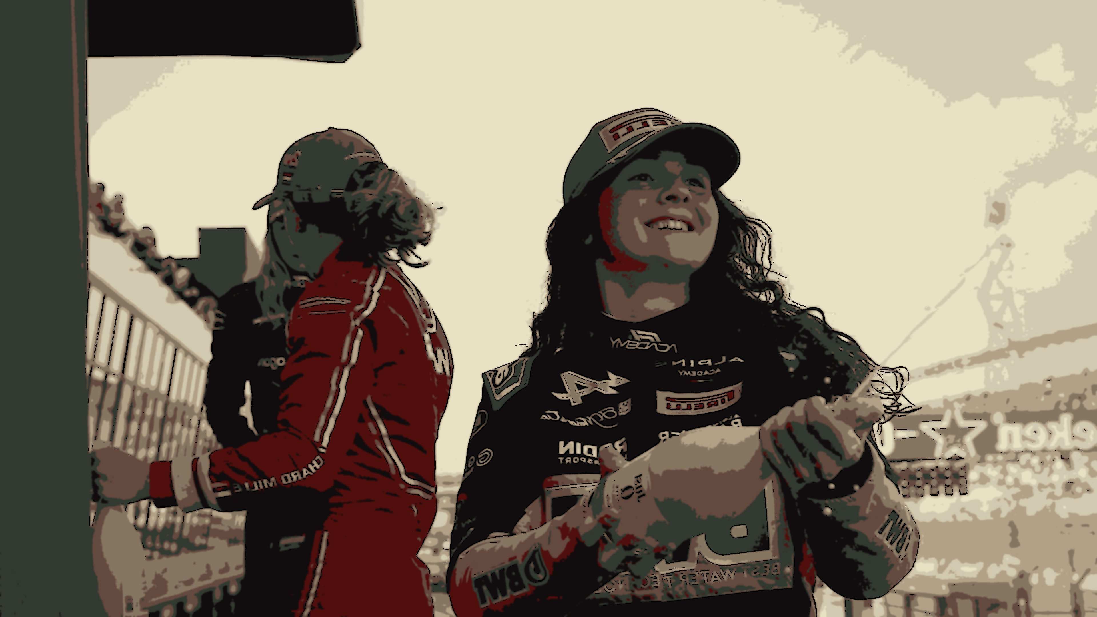 Kvinnliga förare från F1 Academy hoppas nå...