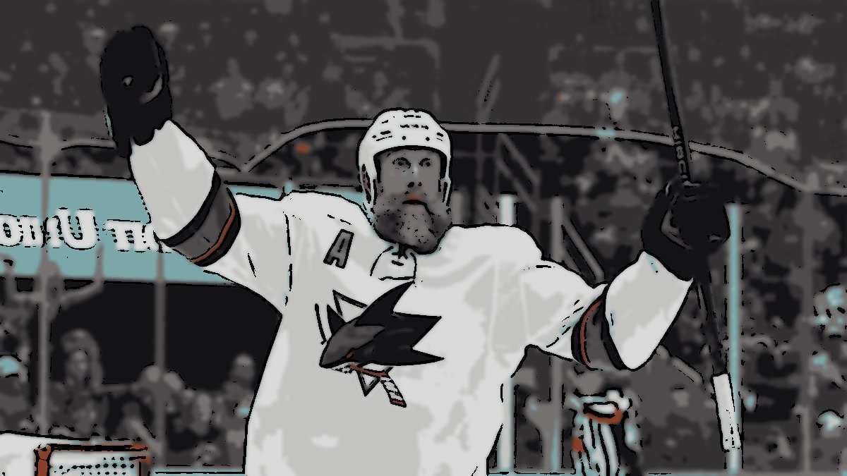 Sharks legend Joe Thornton invaldes i Hockey...