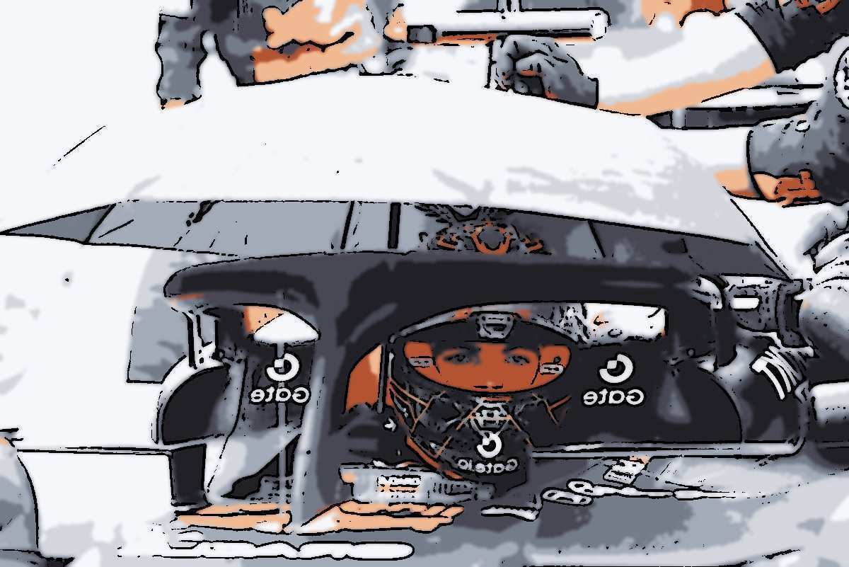 F1 Belgisk GP börjar försenas när regn...
