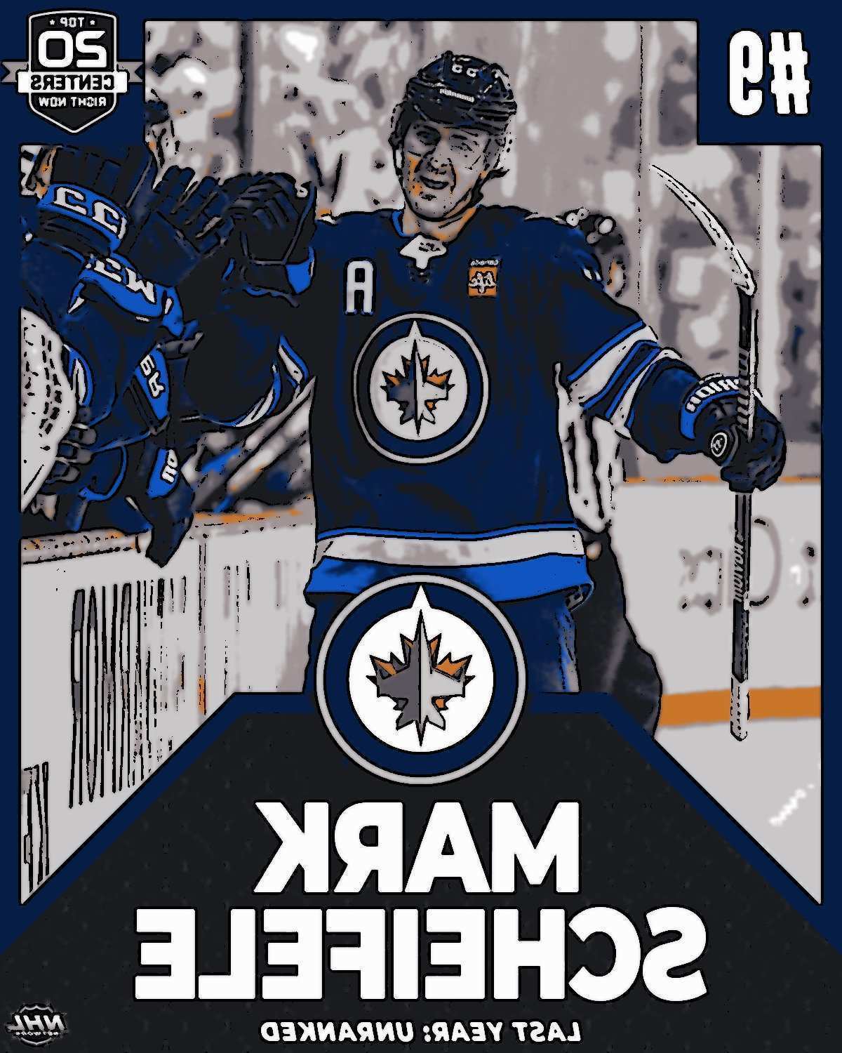 Jets centrum tjänar på NHL Networks topp-20...