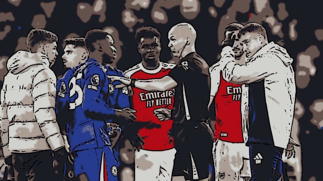 Chelsea håller Arsenal trots Moises Caicedos röda,...