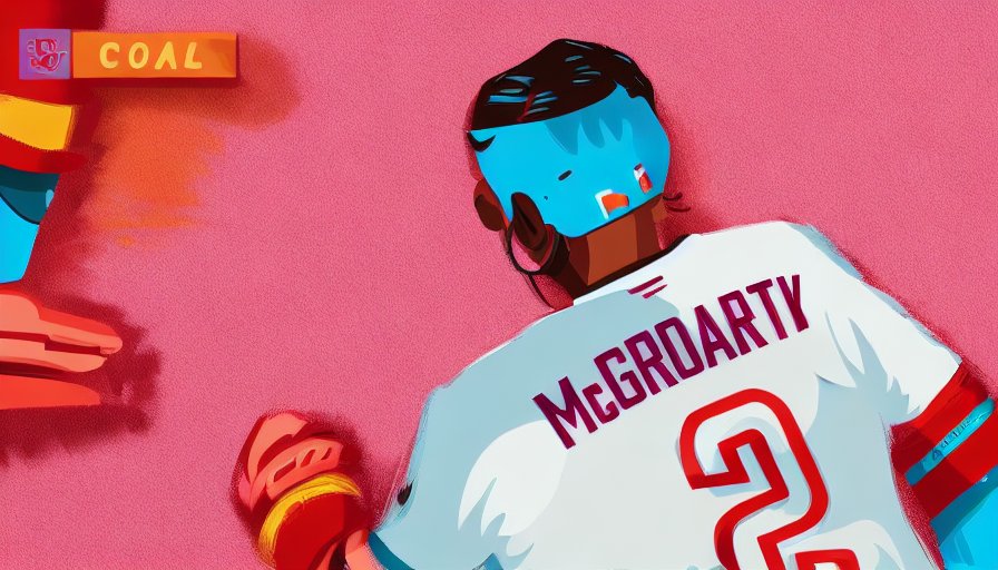 Rutger McGroarty med ett mål vs. Toronto...