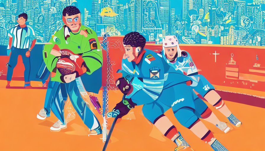 Raymond poäng tiebreaking mål i 3rd period...